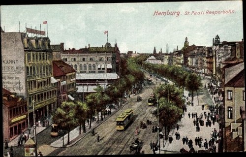 Hamburg mitte pauli - mitte, st.