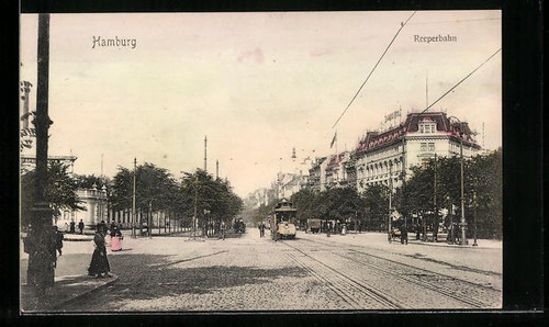 Hamburg straßenbahn auf - hamburg,,