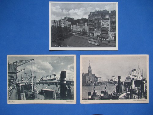Alte hamburg hafen und - hafen,