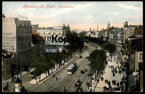 Alte postkarte hamburg - alte,