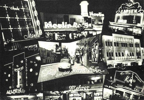 Hamburg city reeperbahn - ,