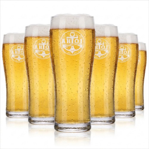 Sankt pauli bierglas - 6x,