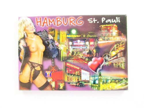 Reeperbahn hamburg magnet foto - reeperbahn,