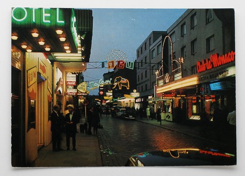 Postkarte hamburg st - ak,
