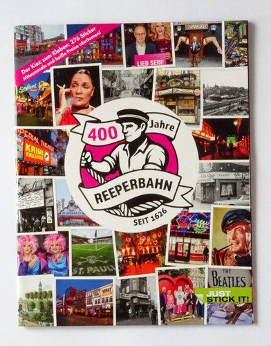 400 jahre reeperbahn sticker - jahre, sticker-