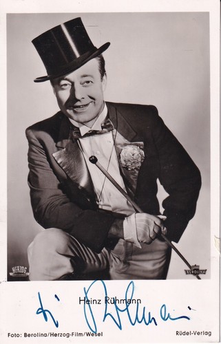 Heinz rühmann auf der - -,
