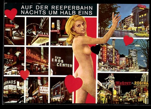 Hamburg pauli reeperbahn - ak, hamburg-st.pauli